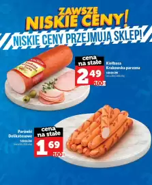 Topaz gazetka Strona 2: Parówki delikatesowe Sokołów €1,69, Kiełbasa krakowska parzona Sokołów €2,49