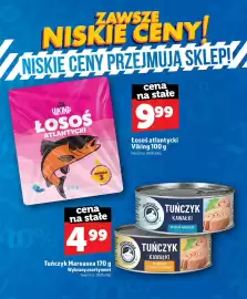 Topaz gazetka Strona 20: Tuńczyk kawałki w sosie własnym Mareasea €4,99, Łosoś atlantycki Viking €9,99