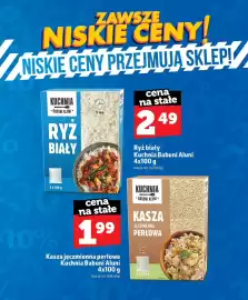 Topaz gazetka Strona 22: Kasza jęczmienna perłowa Kuchnia Babuni Aluni €1,99, Ryż biały Kuchnia Babuni Aluni €2,49