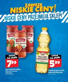 Topaz gazetka Strona 27: Olej rzepakowy 0,9 l Spiżarnia Dworska €5,99, Sos Pudliszki słodko-pikantny €7,99
