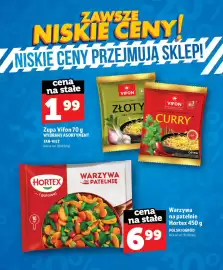 Topaz gazetka Strona 37: Zupa Vifon Złoty €1,99, Warzywa na patelnię Hortex €6,99
