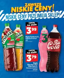 Topaz gazetka Strona 56: Napój Tymbark jabłko wiśnia €3,99, Napój Zbyszko 3 grejpfruty €3,79