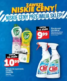 Topaz gazetka Strona 70: Mleczko do czyszczenia Cif Lemon €10,99, Płyn do szyb Clin Lemon €9,99