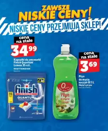 Topaz gazetka Strona 74: Kapsułki do zmywarki Finish Quantum Lemon €34,99, Płyn do mycia naczyń O! mięta €3,69