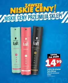 Topaz gazetka Strona 79: Lakier do włosów Taft Volume €14,99
