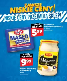 Topaz gazetka Strona 9: Majonez dekoracyjny Winiary €9,99, Masło ekstra polskie Mlekovita €5,99