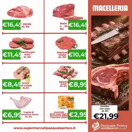 Volantino Supermercati Pasquale Prisco Pagina 7: Natic €16,49, Spiedini misti €8,99