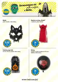 Tedi gazetka Strona 4: Maska €9,50, Opaska na włosy Diabeł €14,00