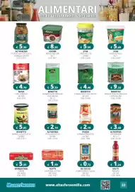 Volantino Altasfera Pagina 22: Bonetto funghi misti olio busta €4,48, De Cecco pomodorini collina €0,72
