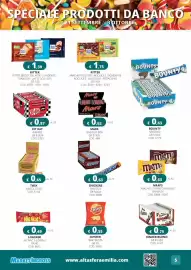 Volantino Altasfera Pagina 5: Bounty singolo €0,63, Ritter Special Nuts Arachidi Tostate €1,75