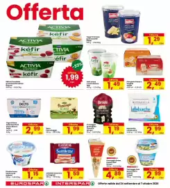 Volantino Eurospar Pagina 14: Formaggio grattugiato Pecorino Biraghi €1,19, Formaggio Grana Padano DOP Despar €4,89