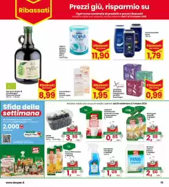 Volantino Eurospar Pagina 15: Crema Rosa o Bianca Cera di Cupra €1,95, Assorbenti ripiegati Ultra assortiti Xme Despar €0,99