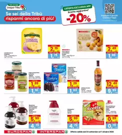 Volantino Eurospar Pagina 22: Detergente intimo Eucerin €4,72, Whisky Scotch Grant's €9,99