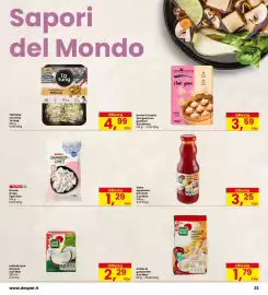 Volantino Eurospar Pagina 23: Latte di noce di cocco Suzi Wan €2,29, Cialde di gamberetti Suzi Wan €1,79