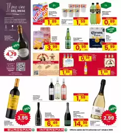 Volantino Eurospar Pagina 24: Succo Bravo gusti assortiti Rauch €1,89, Spumante Vermentino Cantina Pedres €6,49