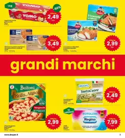 Volantino Eurospar Pagina 3: 2 Crocchette Findus €2,99, Carciofi Spicchi TantoCuore Orogel €2,49