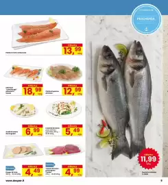 Volantino Eurospar Pagina 9: Insalata fantasia €5,49, Anelli di totano decongelati €6,99
