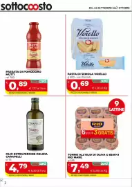 Volantino Coop Master Alleanza 3.0 | Ipercoop Pagina 3: Pasta di semola Voiello €0,69, Tonno all'olio di oliva Rio Mare €7,49