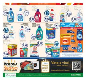 Volantino Acqua & Sapone Pagina 20: Omino Bianco Detersivo Lavatrice €7,99, Omino Bianco Detersivo Igienizzante €8,49