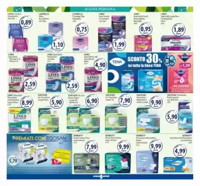 Volantino Acqua & Sapone Pagina 11: Soffisof Air Dry Pants Super €6,90, Soffisof Pannoloni a mutandina AirDry Large €9,90