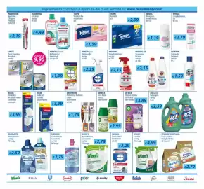 Volantino Acqua & Sapone Pagina 19: Tempo Fazzoletti Box Pelli Sensibili €1,59, Chanteclair sgrassatore universale €2,15