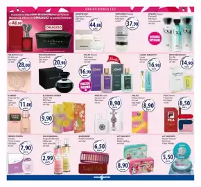 Volantino Acqua & Sapone Pagina 2: Acqua Profumata Glitterata varie essenze Dolce&Mania €2,99, FILA F-IDENTITY €8,50