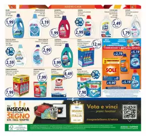 Volantino Acqua & Sapone Pagina 20: Omino Bianco Detersivo Lavatrice €7,99, Omino Bianco Detersivo Igienizzante €8,49