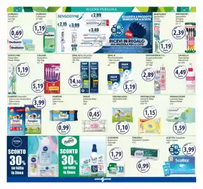 Volantino Acqua & Sapone Pagina 9: Pampers Pannolini Sole e Luna Mutandino €3,99