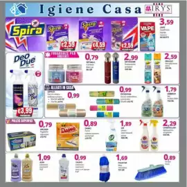 Volantino Irys Pagina 2: Sgrassatore erogatore Chanteclair €2,29, Ambipur Wc Active clean €1,79