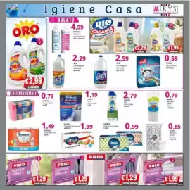 Volantino Irys Pagina 3: ACE Candeggina €2,59, Frio custodie cappotti €1,29