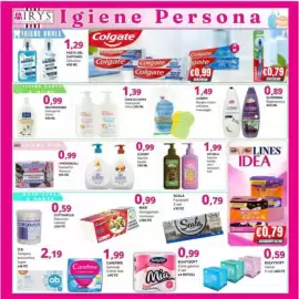 Volantino Irys Pagina 4: Fazzoletti Scala €0,79, Sapone liquido dolci tentazioni €1,99