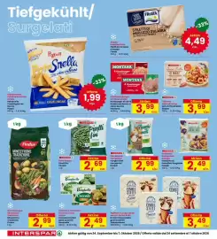Volantino Interspar Pagina 10: Frittierate Meeresfrüchte Gran Fritto di Mare Despar €3,99, Funghi misti Despar €2,99