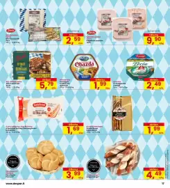Volantino Interspar Pagina 17: Stinco del birraio Recla €5,79, Obazda Käse Formaggio Tradizionale Alpenhain €1,99
