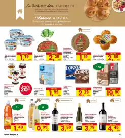 Volantino Interspar Pagina 19: Schmelzflocken Fiacchi di avena solubili Kolln €1,59, Pane assortito Harry €2,25