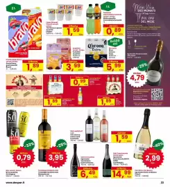 Volantino Interspar Pagina 23: Thè limone o pesca assortiti Estathé €1,59, Sanbitter assortito €3,99