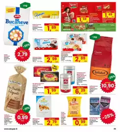 Volantino Interspar Pagina 25: Tè Lipton Discovery €1,99, Illy Tostato Classico €6,29