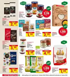Volantino Interspar Pagina 26: Kekse ZeroPiù vers. Sorten Biscotti ZeroPiù assortiti Balocco €1,39