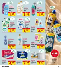Volantino Interspar Pagina 35: Weichspüler versch. Typen Ammorbidente assortito Wexór €3,99