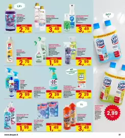 Volantino Interspar Pagina 37: Detergente Igienizzante Home & Pets Amuchina €2,39, Detersivo pavimenti assortito Wexór €3,49