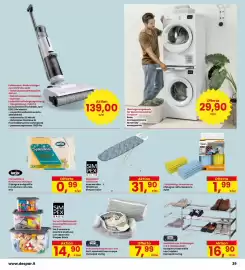 Volantino Interspar Pagina 39: Schuhwaschbeutel 2er-Set Domopak Living €7,99, Bügelbrett Simpex Color €31,90
