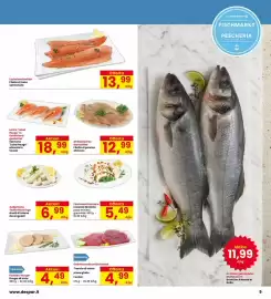 Volantino Interspar Pagina 9: Filetto di trota salmonata €13,99, Fischsalat Fantasia €5,49