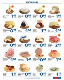 Volantino Ok Market Pagina 3: Mortadella Rossa con Pistacchio Leoncini €0,69, Fontal Nazionale €1,09
