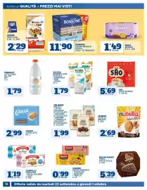 Volantino Sigma Pagina 10: ValsOia bevanda 100% vegetale €1,79, Parmalat Latte Zymil €1,79