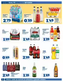 Volantino Sigma Pagina 16: Coca Cola Original Zero €2,99, Acqua effervescente naturale Cutolo Rionero €1,49
