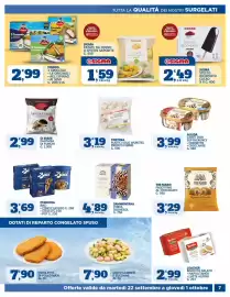 Volantino Sigma Pagina 7: Tortora rustici solo wurstel pronto forno €3,19, Findus 2 Crocchette €2,99