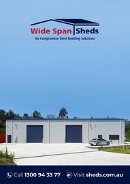 Wide Span Sheds catalogue Page 20
