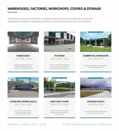 Wide Span Sheds catalogue Page 13