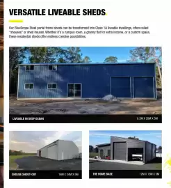 Wide Span Sheds catalogue Page 23