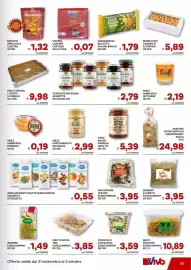 Volantino Vivo Supermercati Pagina 25: Mix verdure tostate Eurocompany €3,95, Composte bio Rigoni assortite €2,79