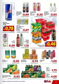 Volantino Vivo Supermercati Pagina 33: Bibite lattina €0,46, Yoga Yotea €0,26